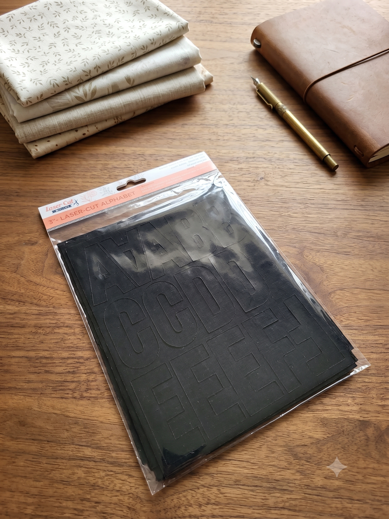 Laser-cut Kit: "Alphabet" by Laser Cut Quilts