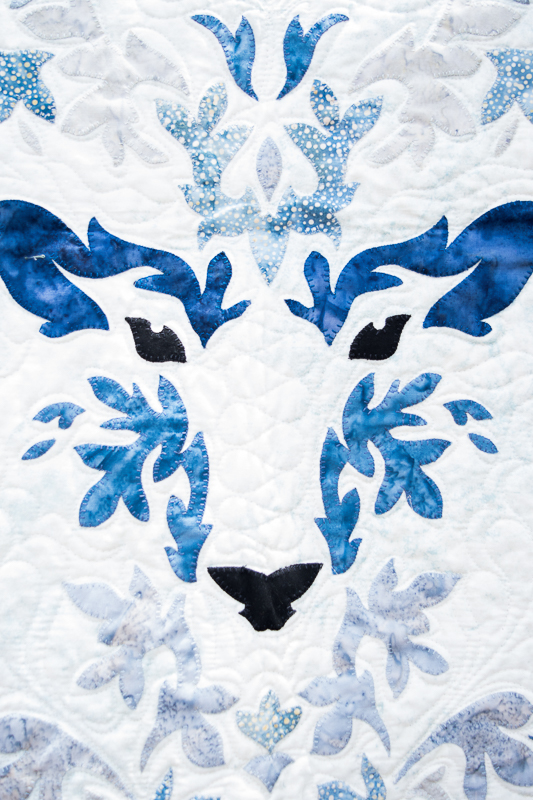 The Stag - Winter Colorway Detail