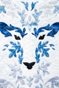 The Stag - Winter Colorway Detail
