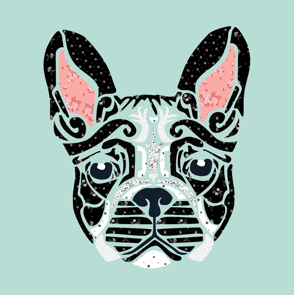 Laser-cut Kit: "Frankie the Frenchie" by Madi Hastings PREORDER JUNE 2026