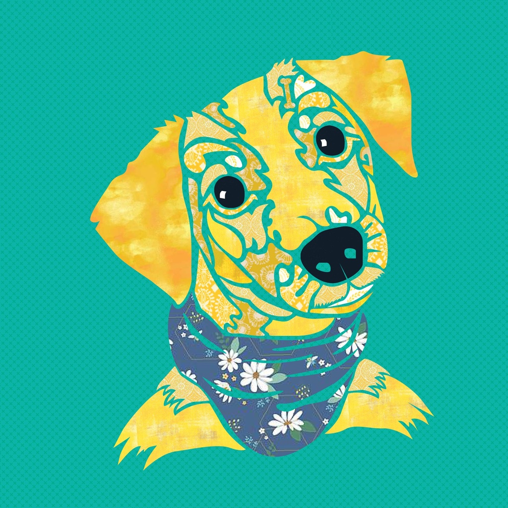 Laser-cut Kit: "Ace the Retriever" by Madi Hastings