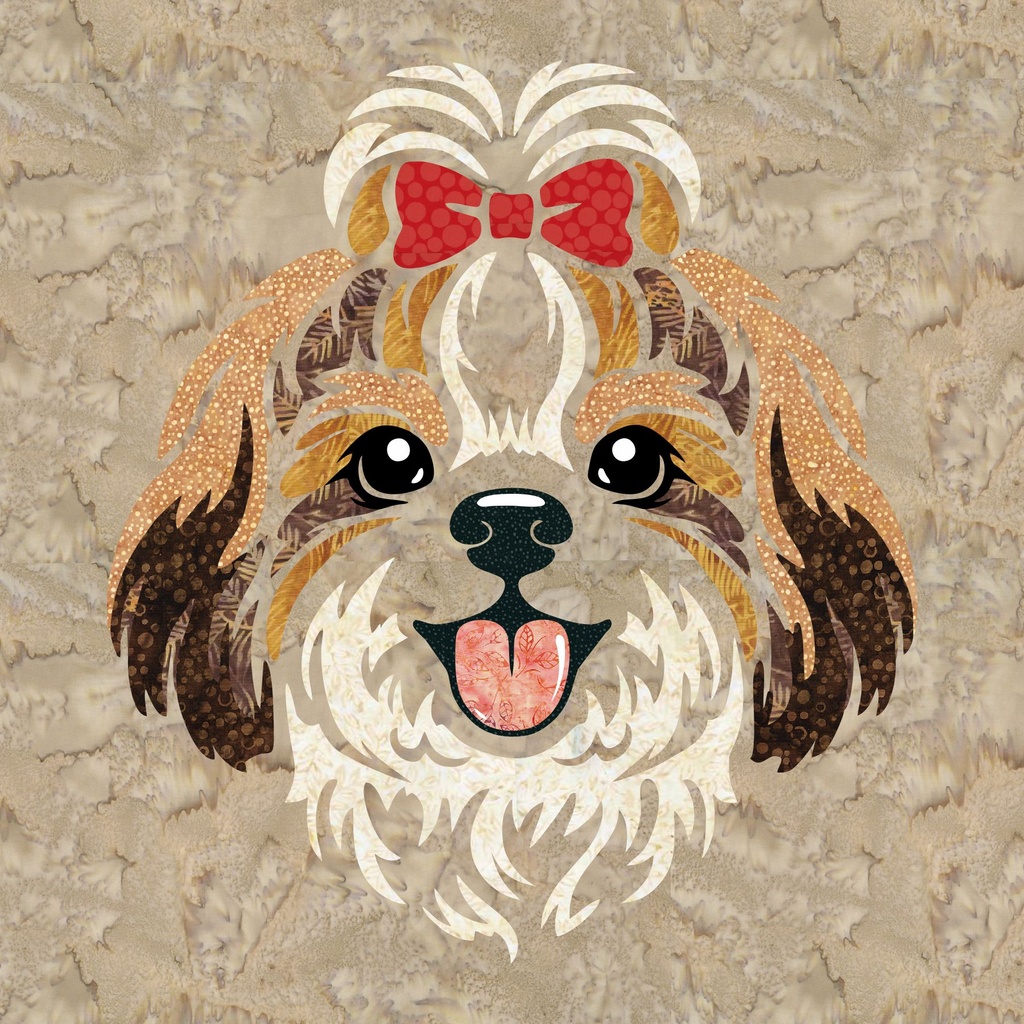 Laser-cut Kit: Man's Best Friend- "Sophie the Shih Tzu" by Madi Hastings
