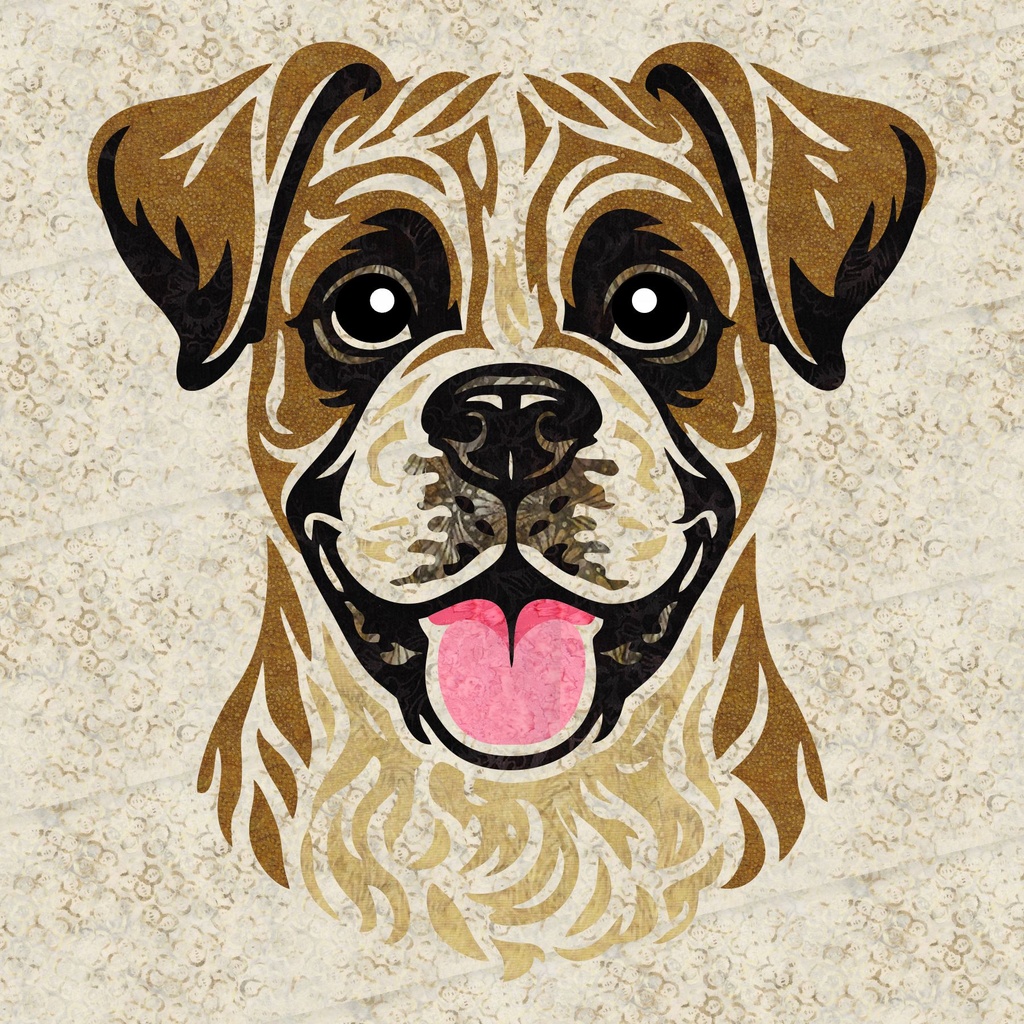 Laser-cut Kit: Man's Best Friend- "Bruno the Boxer" by Madi Hastings