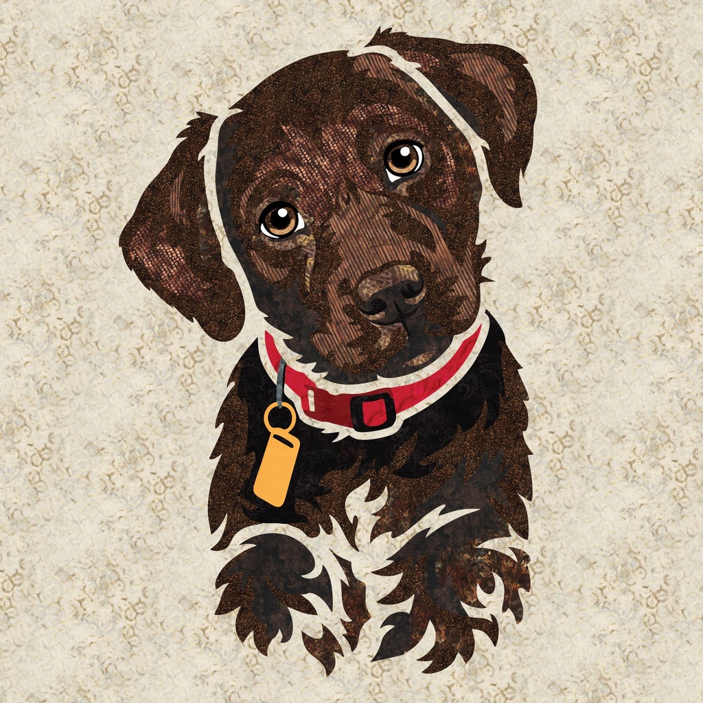 Laser-cut Kit: "Cooper the Chocolate Lab" by Madi Hastings PREORDER MAY 2026