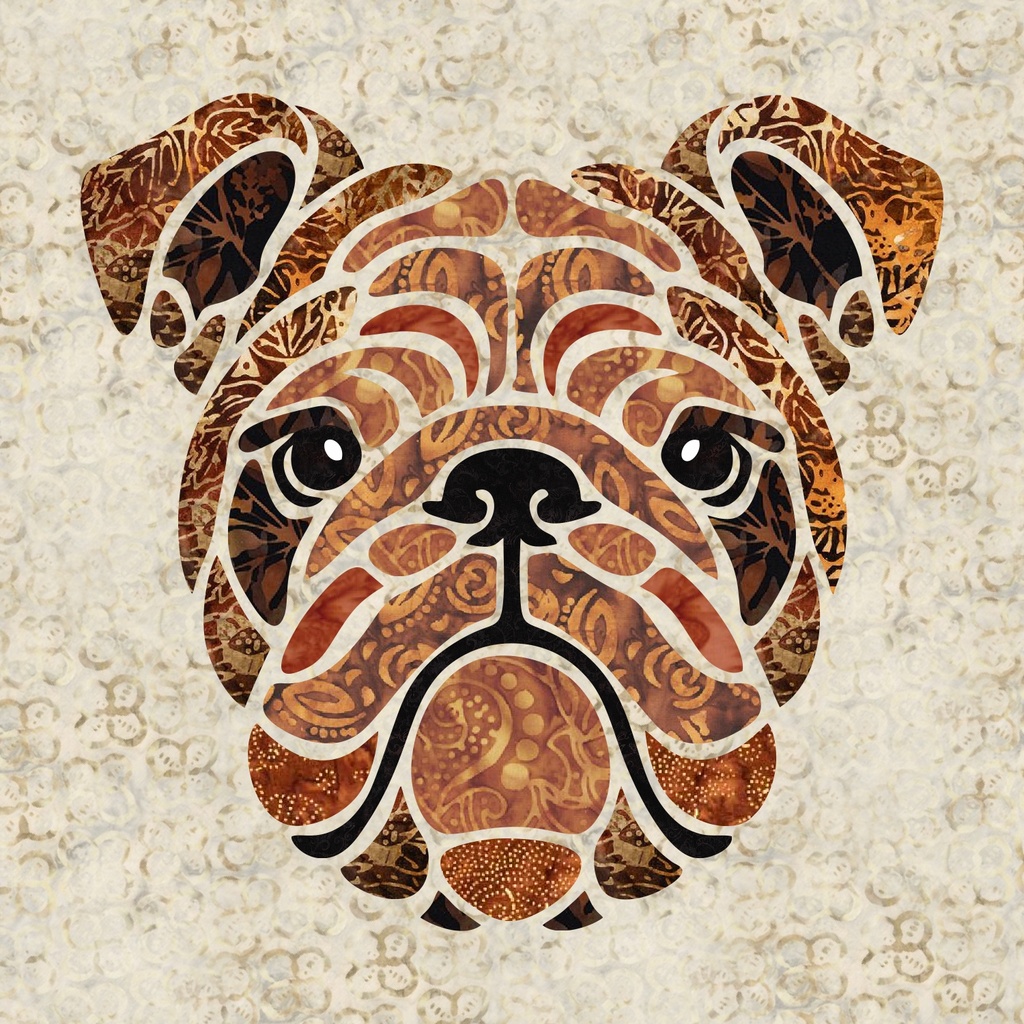 Laser-cut Kit: Man's Best Friend- "Edward the English Bulldog" by Madi Hastings PREORDER SEPTEMBER 2026