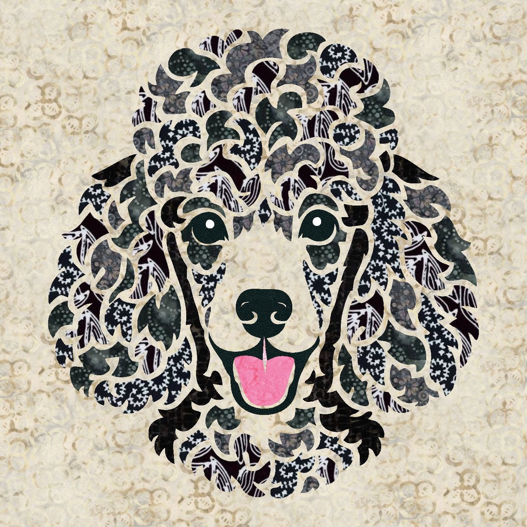 Laser-cut Kit: Man's Best Friend- "Piper the Poodle" by Madi Hastings PREORDER OCTOBER 2026