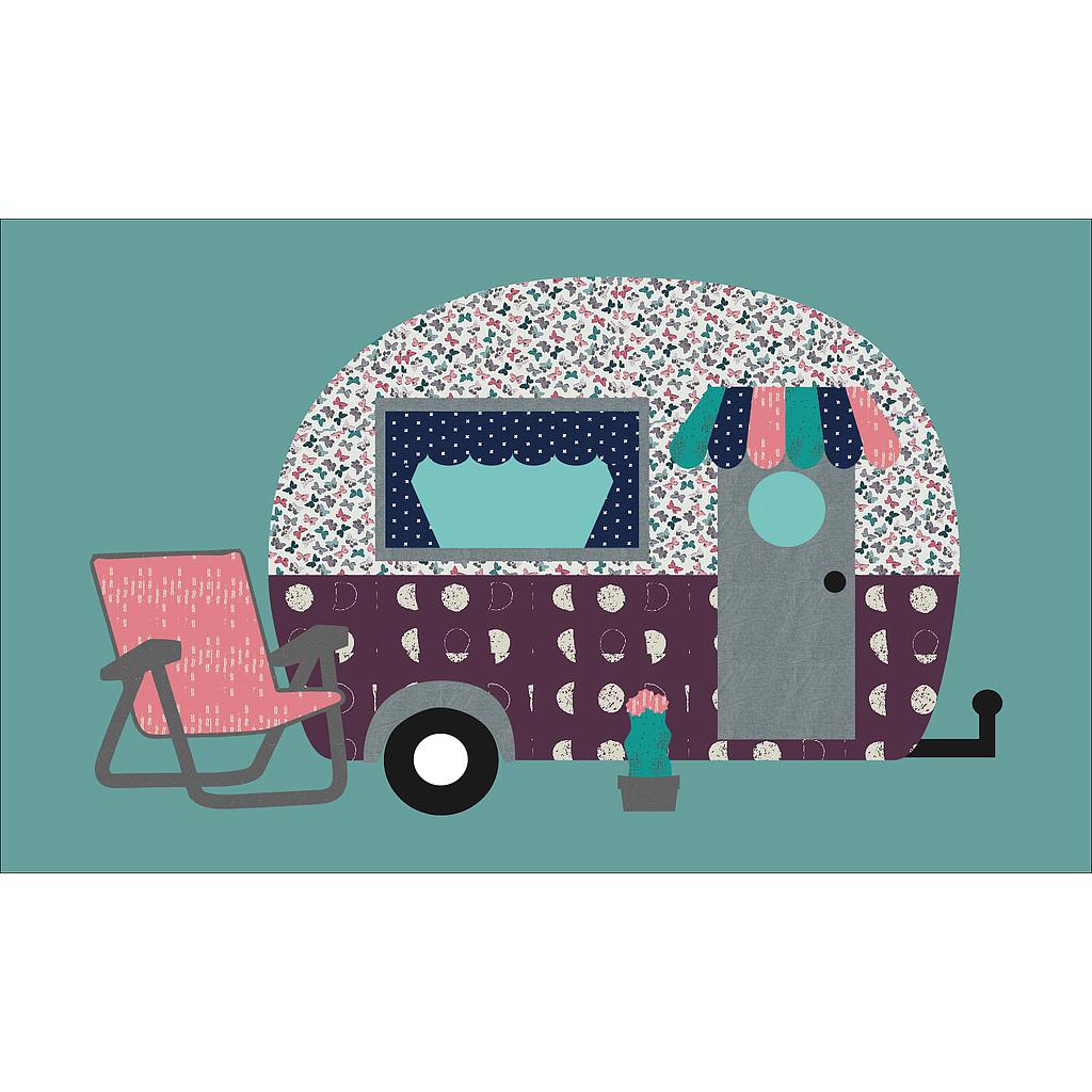 Laser-cut Kit: "Happy Camper: Moonlit Ridge" by Ashley-K Designs