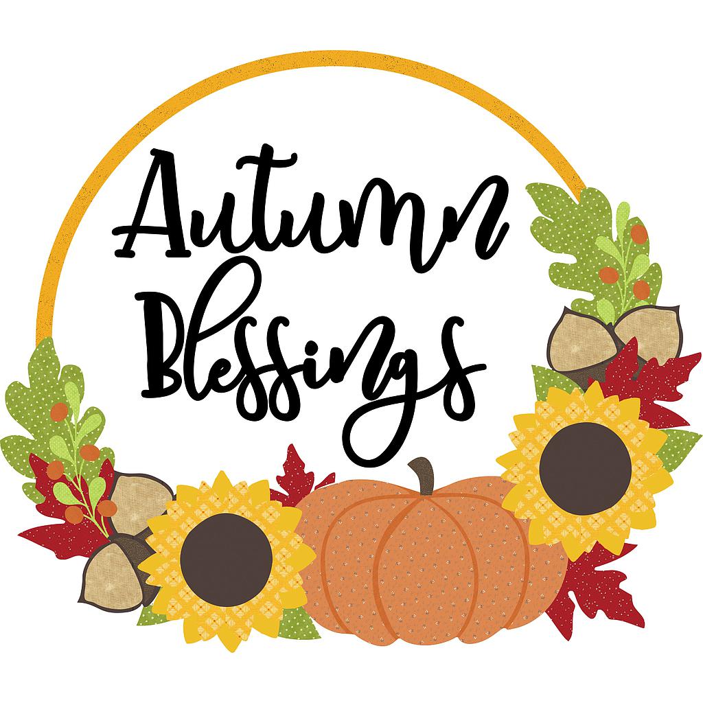Laser-cut Kit: "Autumn Blessings" by Ashley-K Designs