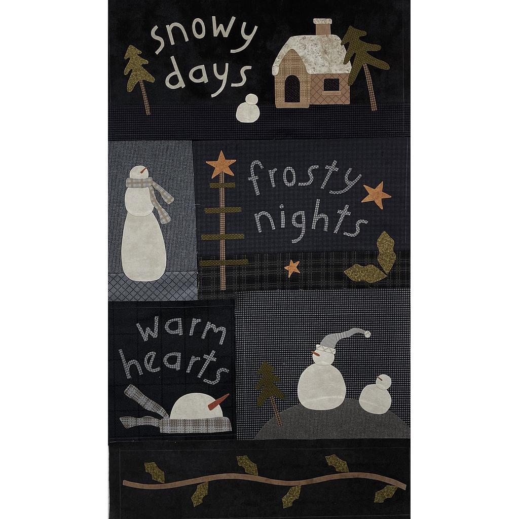 Laser-cut Kit Flannel: "Snowy Days"