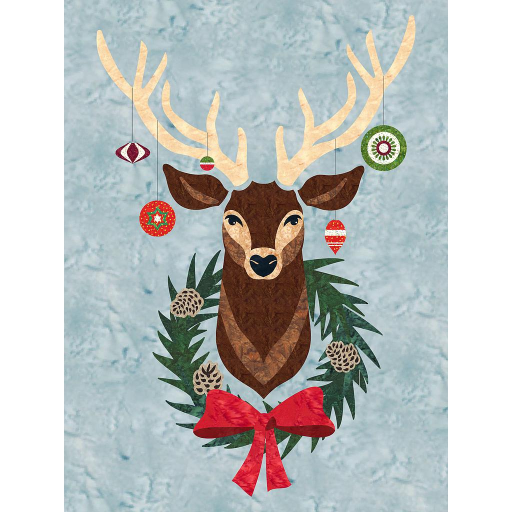 Laser-cut Kit: "Oh Christmas Deer" by Diana Hatfield