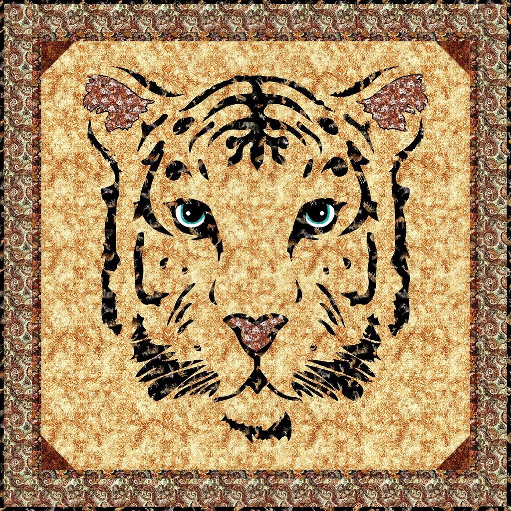 Laser-cut Kit: "Tyger Tyger" PREORDER-DEC 2023 by Madi Hastings