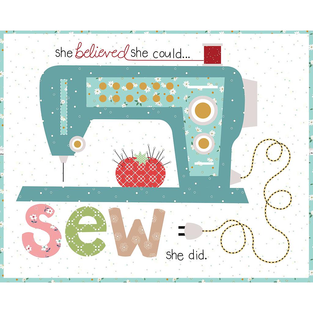 Laser-cut Kit: "Sew She Did"