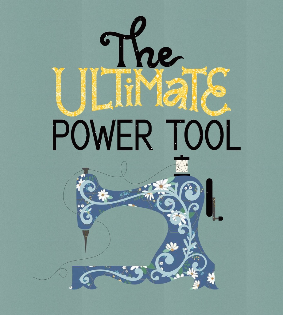 Laser-cut Kit: "Ultimate Power Tool-Denim N' Daisies" by Flying Box-O Designs