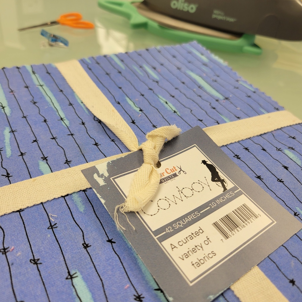 10" Pre-Cut Square Packs - "Cowboy"