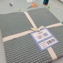 10" Pre-Cut Square Packs - "River Rock"
