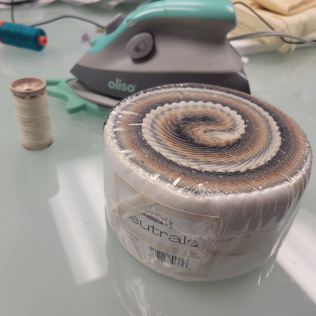 2.5" Pre-Cut Strip Rolls - "Neutrals"