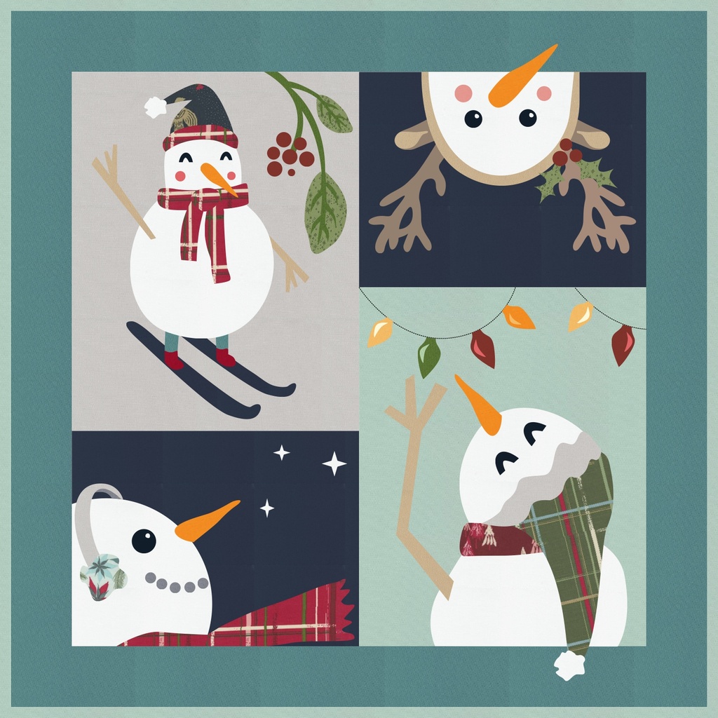 Laser-cut Kit: "Celebrating the Season-Rustic" by Madi Hastings