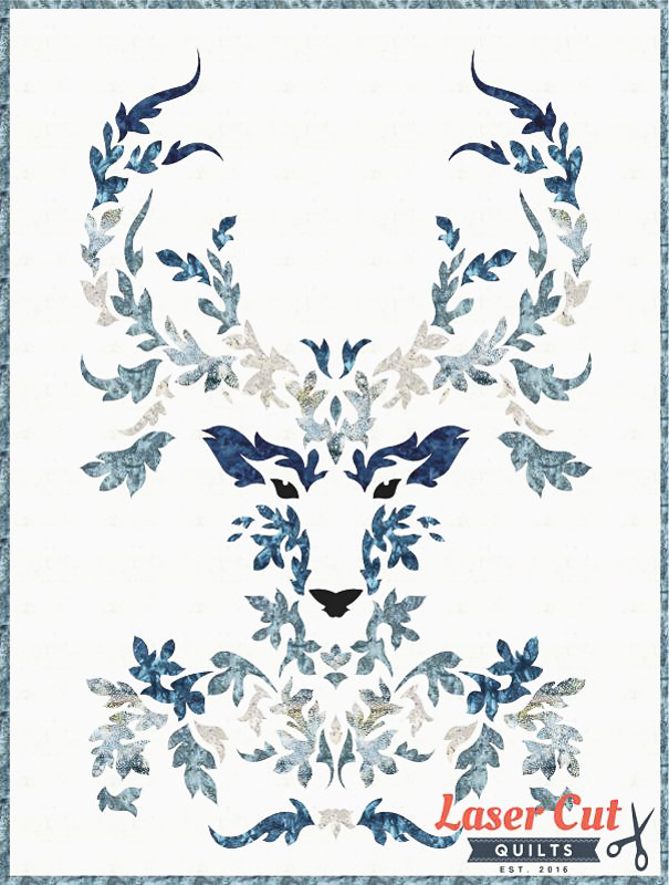 Laser-cut Kit: "The Winter Stag"