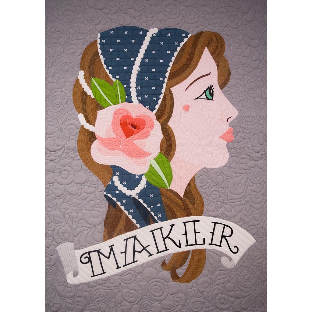 Laser-cut Kit: "Maker" by Punkin Patch Craft Designs