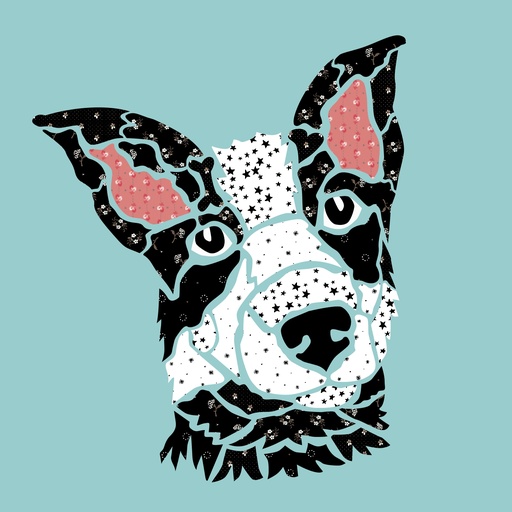 Laser-cut Kit: Man's Best Friend- "Dollie the Border Collie" by Ashley-K Designs