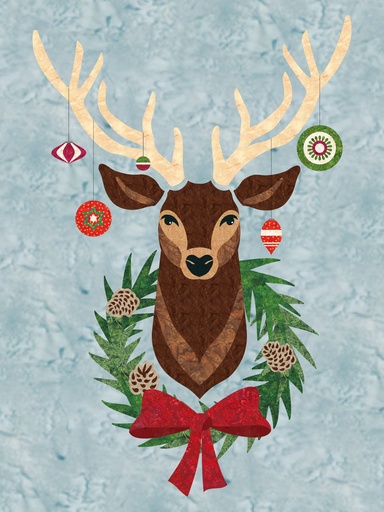 Laser-cut Kit: "Oh Christmas Deer - Yuletide" by Diana Hatfield