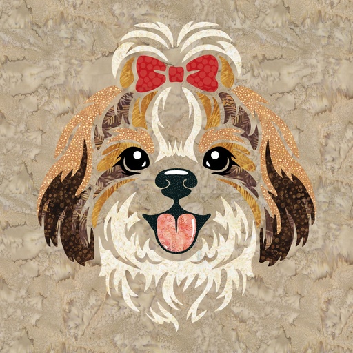 Laser-cut Kit: "Sophie the Shih Tzu" by Madi Hastings