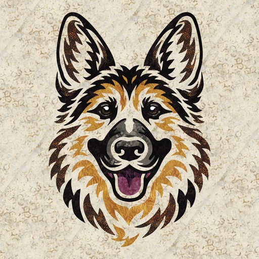 Laser-cut Kit: "Gunner the German Shepherd" by Madi Hastings PREORDER MAY 2026