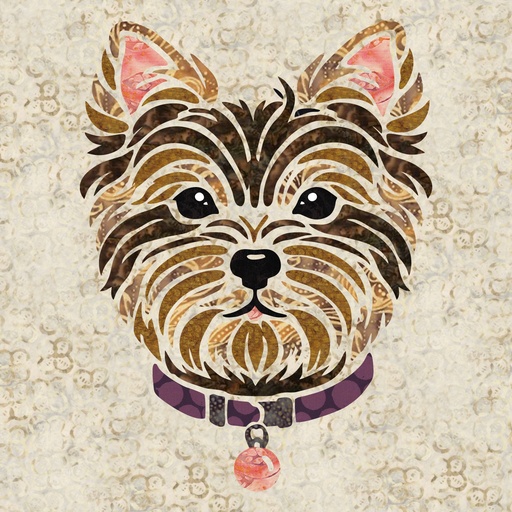 Laser-cut Kit: Man's Best Friend- "Yuki the Yorkie" by Madi Hastings PREORDER AUGUST 2026