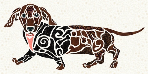 Laser-cut Kit: Man's Best Friend- "Doxie Love Mini" by Madi Hastings PREORDER OCTOBER 2026