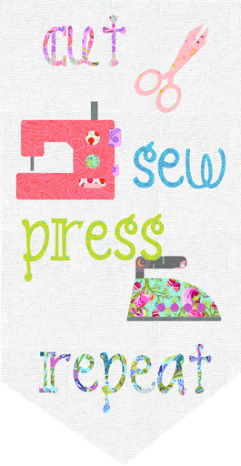 Laser-cut Kit: "Cut Sew Press Repeat - Everglow" by Tied with a Ribbon