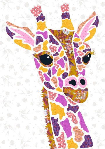 Laser-cut Kit: "Gigi Giraffe" by Diana Hatfield